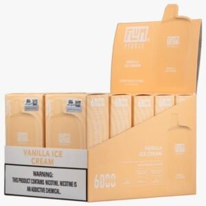 Vanilla Ice Cream 6000 puffs (10 pack)